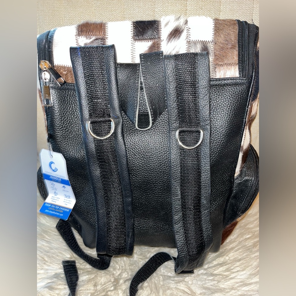 Cowhide backpack - Picture 8 of 8